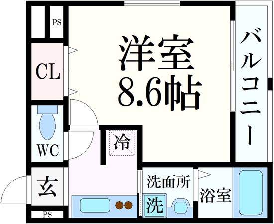 住吉駅 徒歩10分 1階の物件間取画像